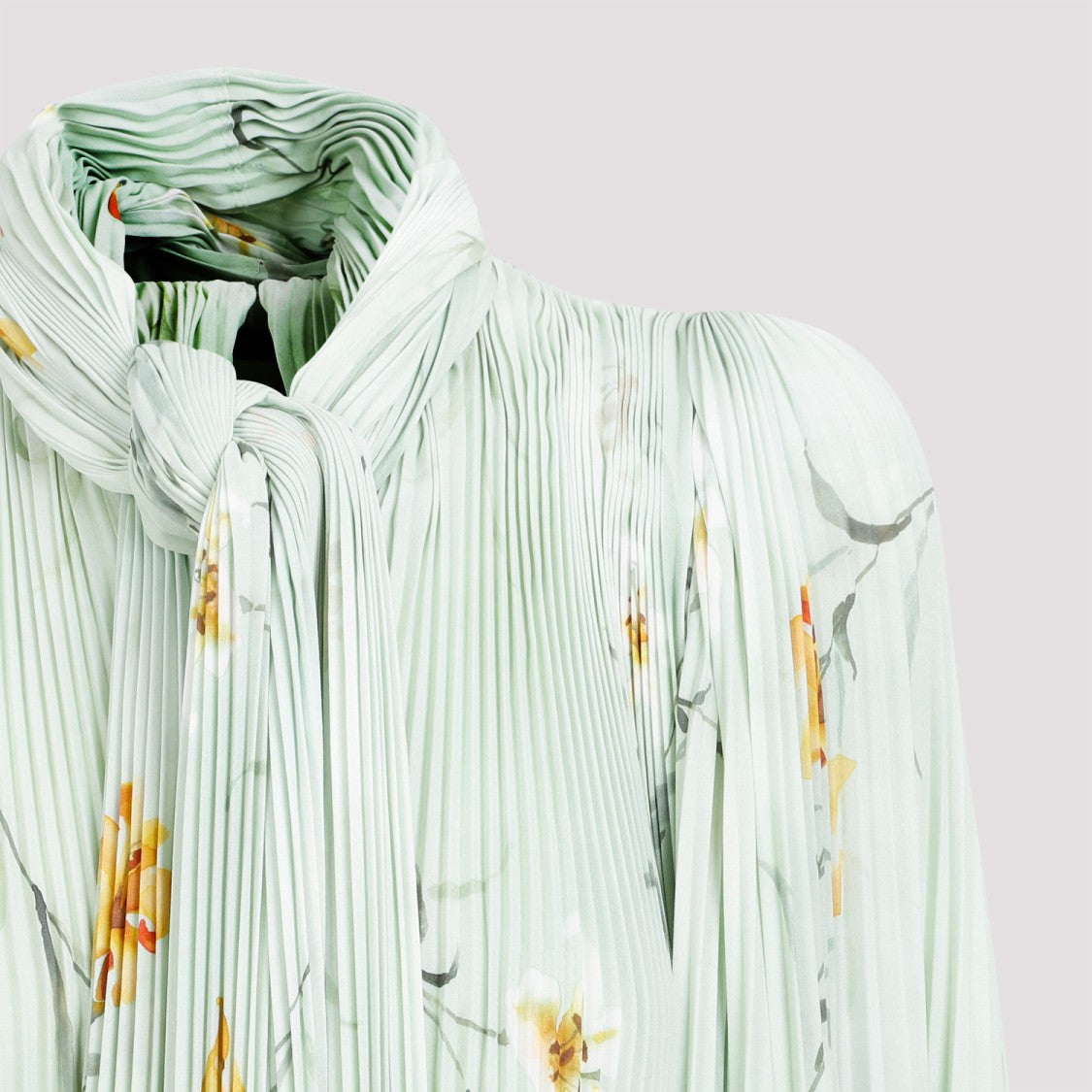 Balenciaga Green Polyester Blouse