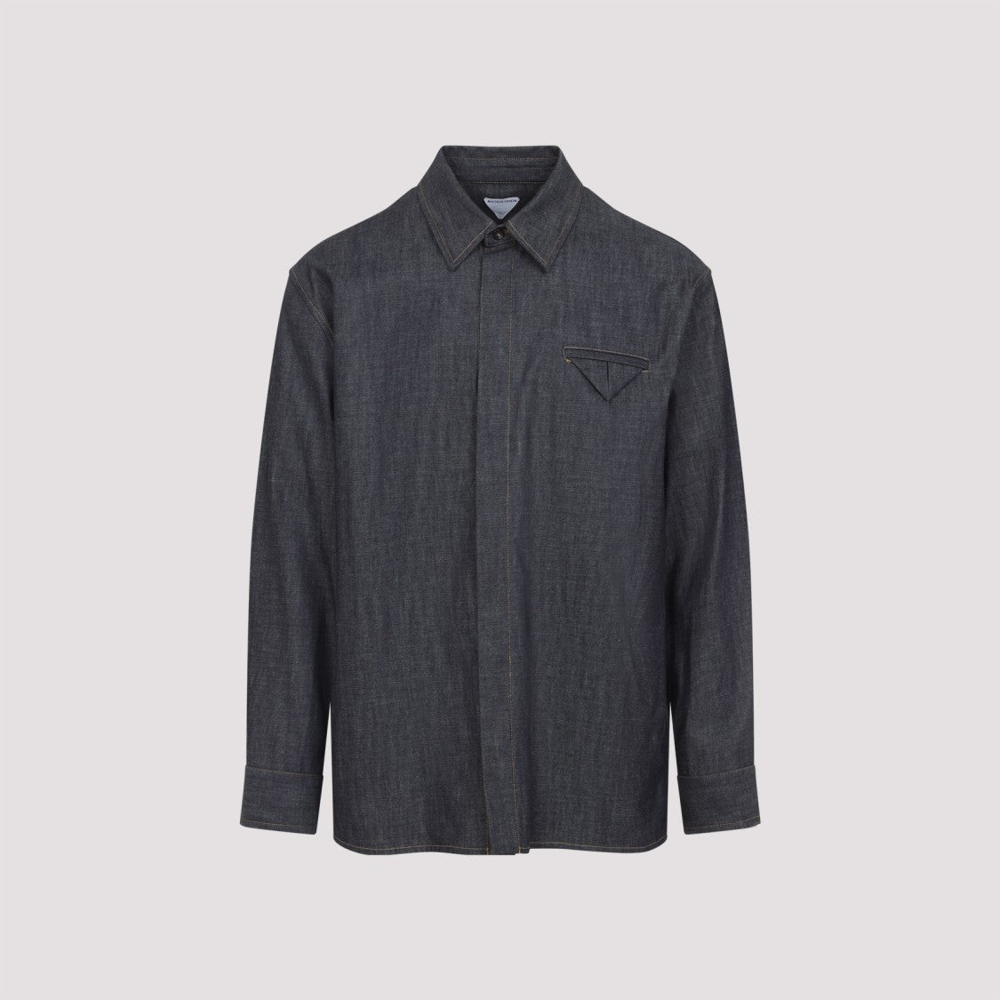 Bottega Veneta Blue Denim Shirt