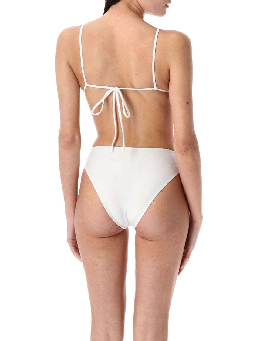 Swim By Di High-Rise One-Piece Swimsuit With Cut-Out Front