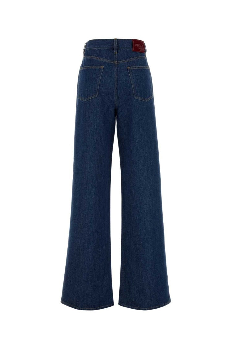 Gucci Denim Wide-Leg Jeans