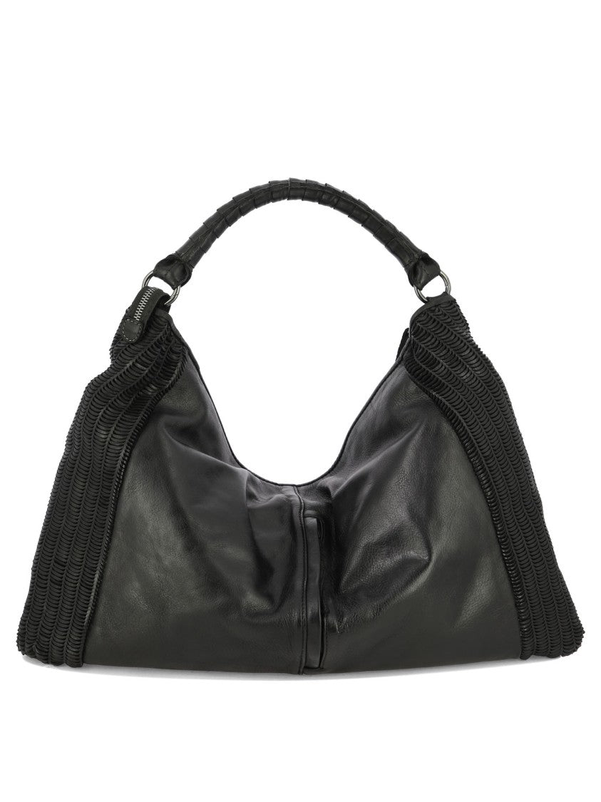 Giancarlo Nevola Textured Calf Leather Shoulder Bag