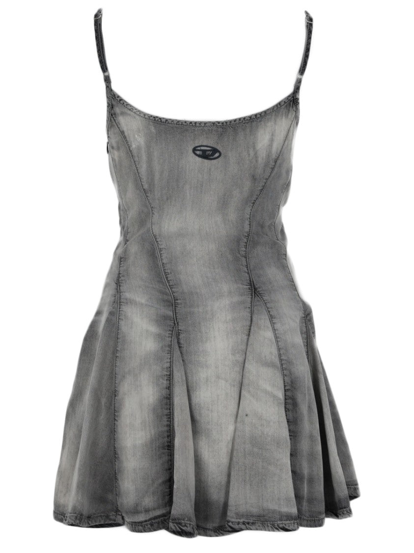 Diesel De-Spoky Fitted Vertical Seam Dress