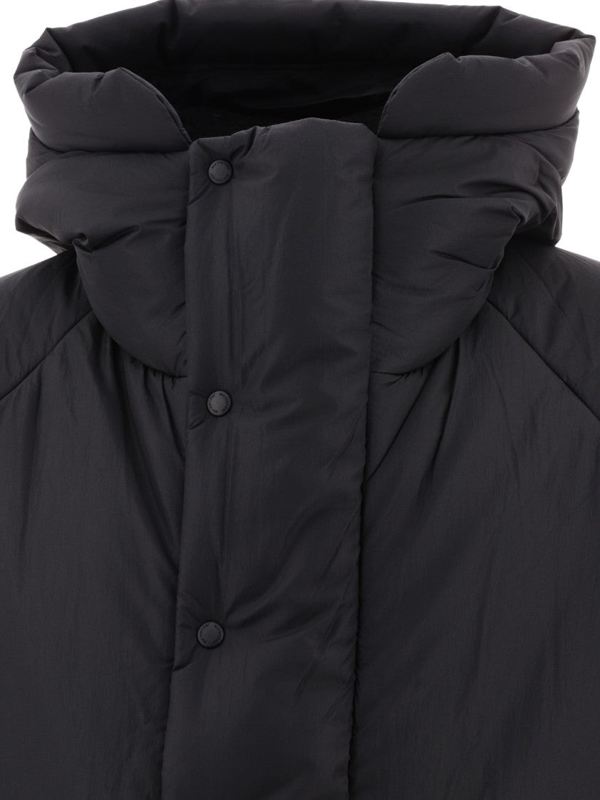 And Wander Padded Black Down Jacket