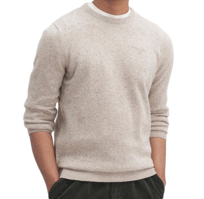 Barbour Finely Knit Beige Sweater