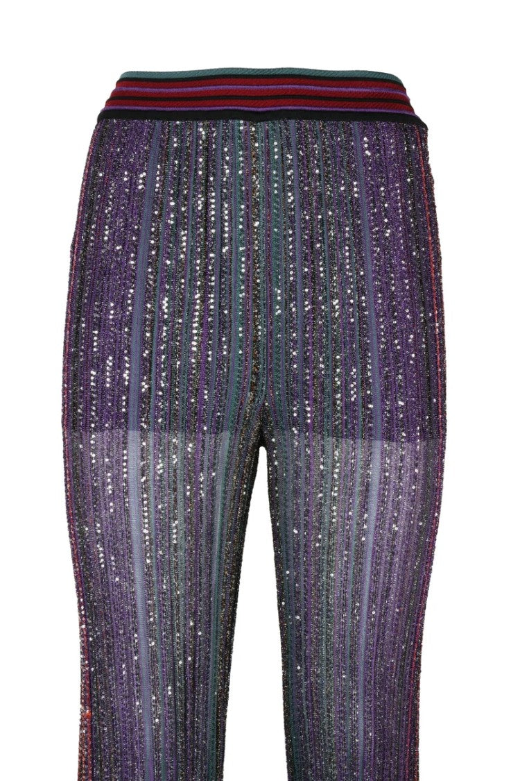 Missoni Knitted Pantajazz - Purple