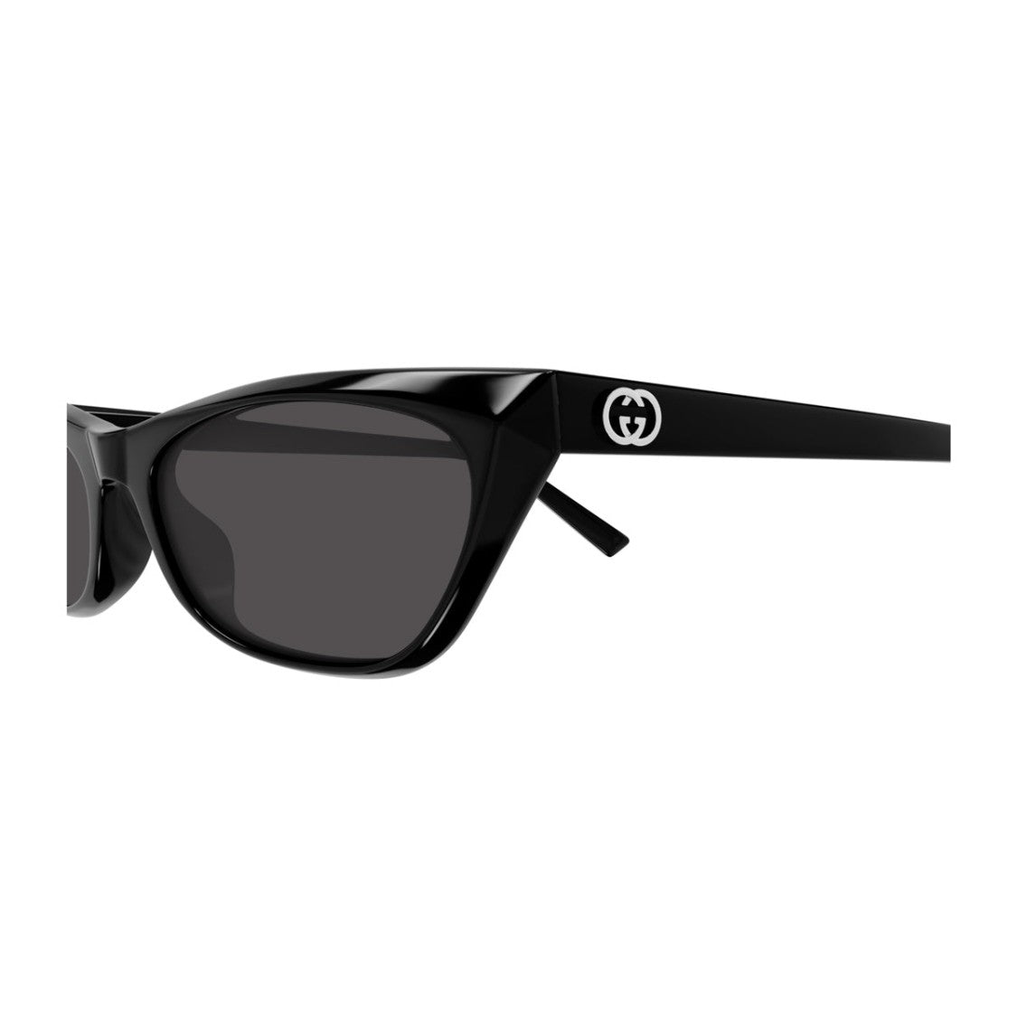 Gucci Black Gg2203s Linea Emblem Recycled Acetate Sunglasses