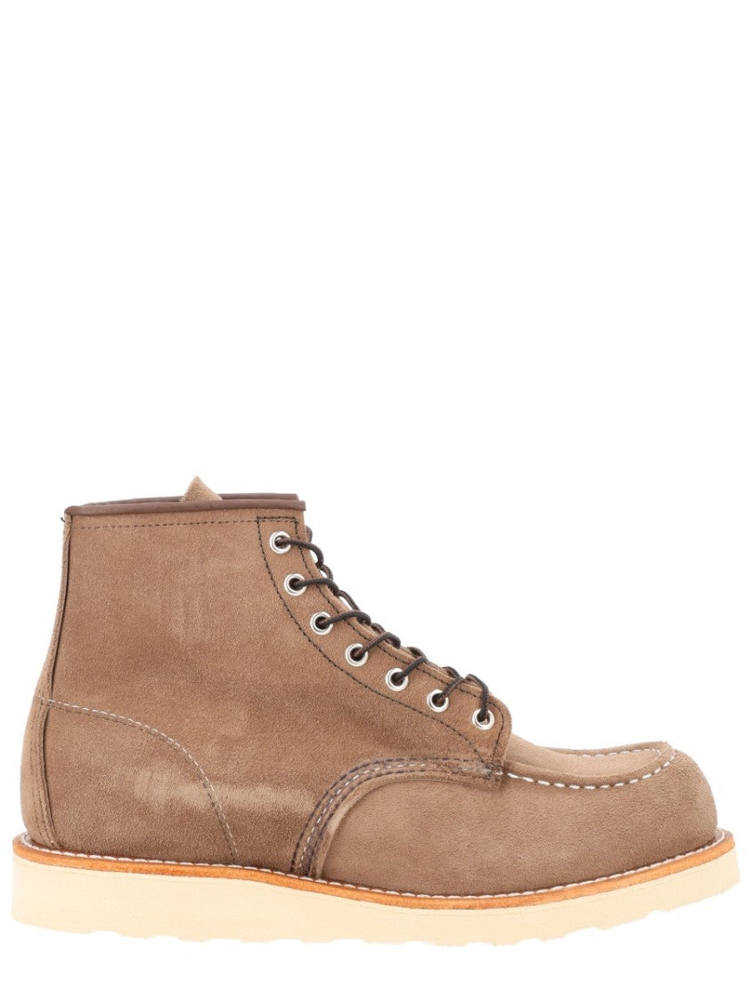 Red Wing Classic Moc Ankle-High Toe Leather Boots