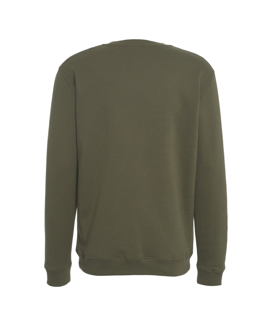 Dondup Comfort-Fit Cotton Blend Crew Neck Sweatshirt