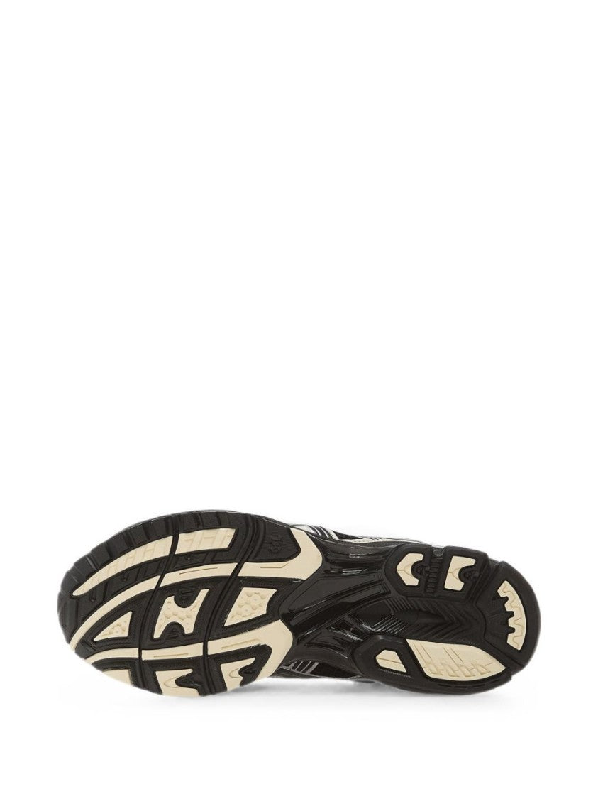 Asics Black Gel-Kayano Mesh Inserts Sporty Sneakers