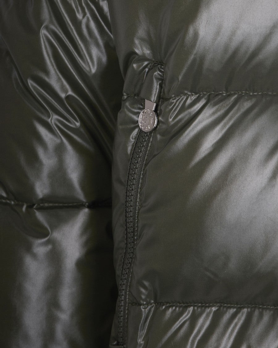 Pyrenex Glossy Nylon Padded Bomber Jacket