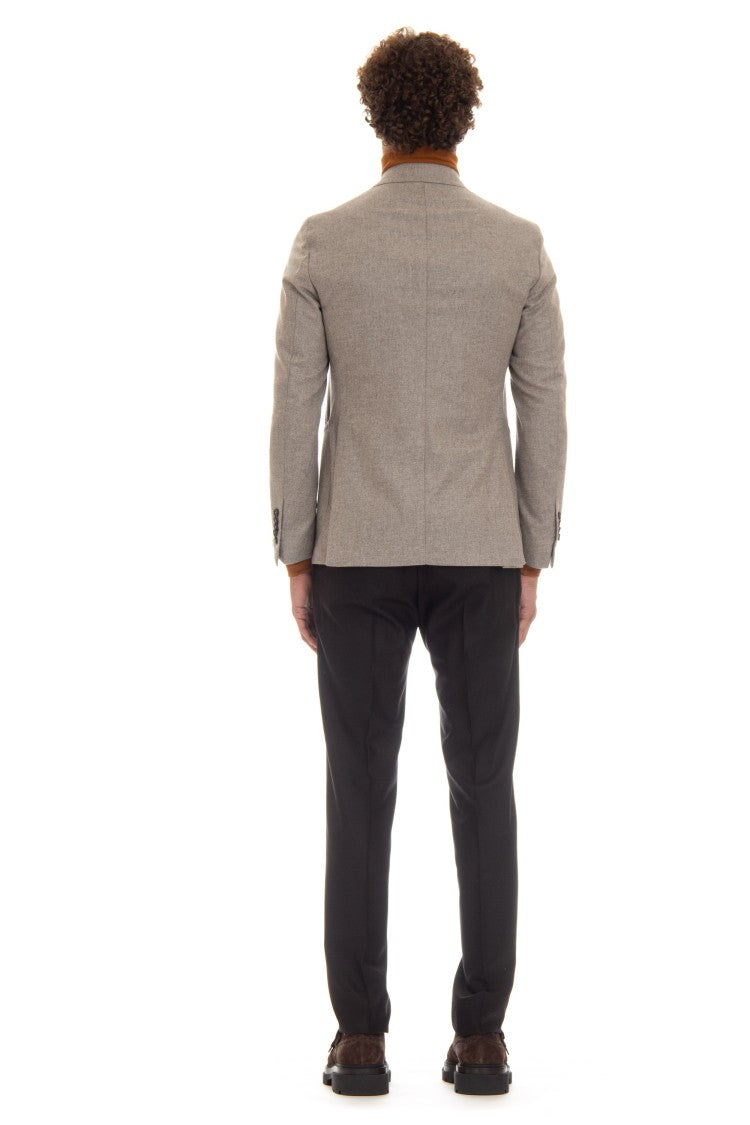 Tagliatore Double-Breasted Wool-Cashmere Pino Lerario Jacket
