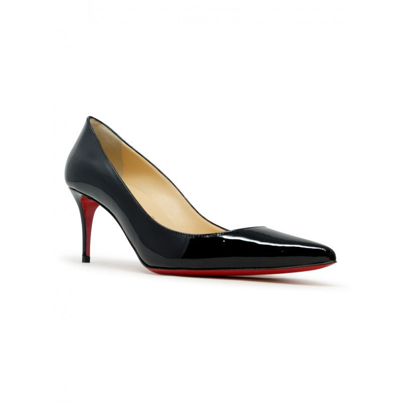 Christian Louboutin 3191451 Bk01 Black Patent Kate 70 Pumps