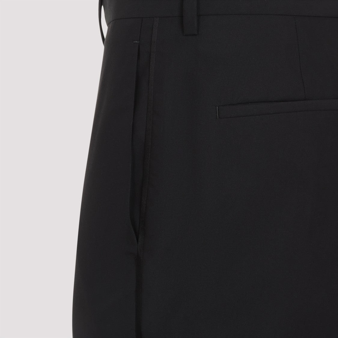Prada Black Cotton Pants