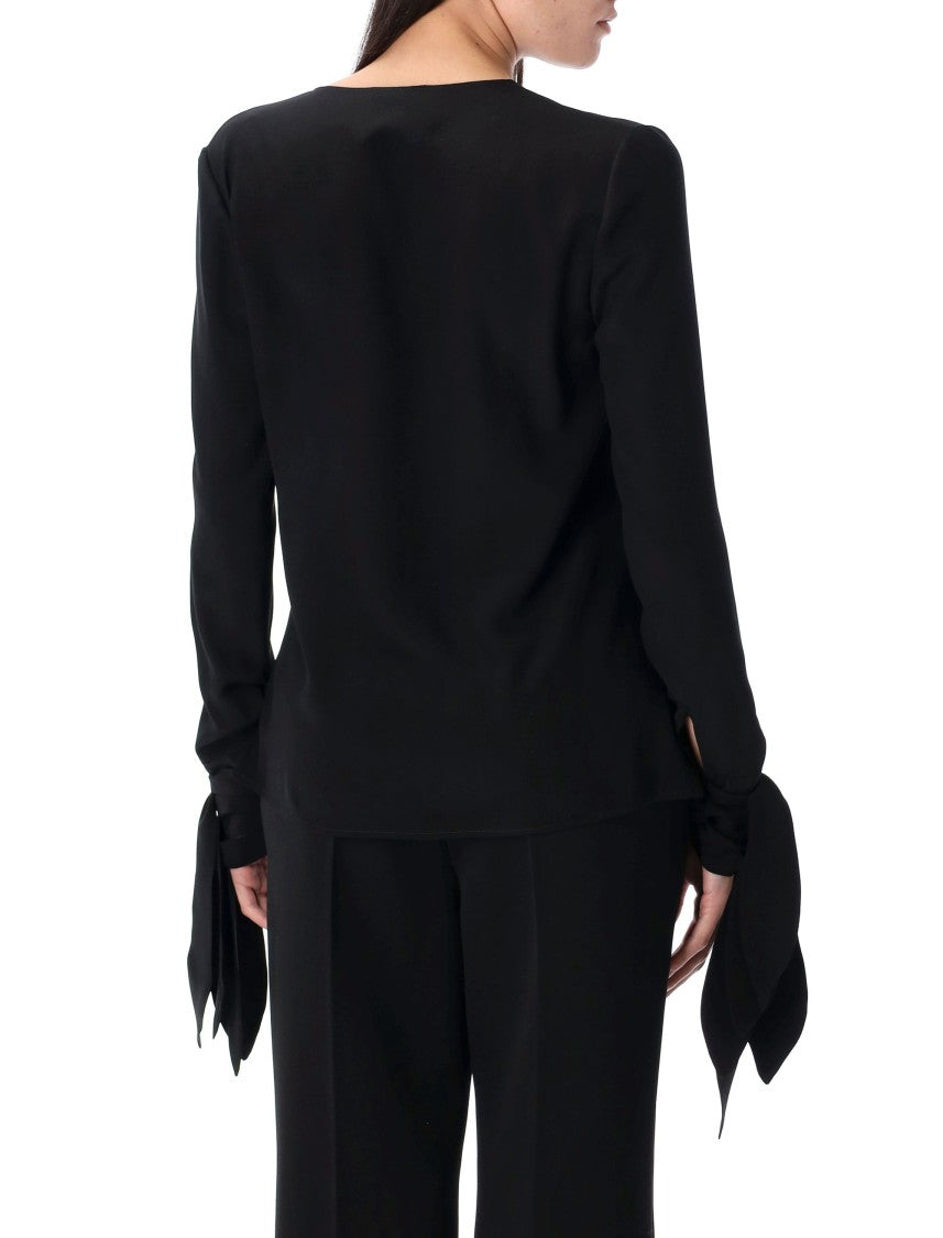 Givenchy Silk Crepe De Chine Blouse