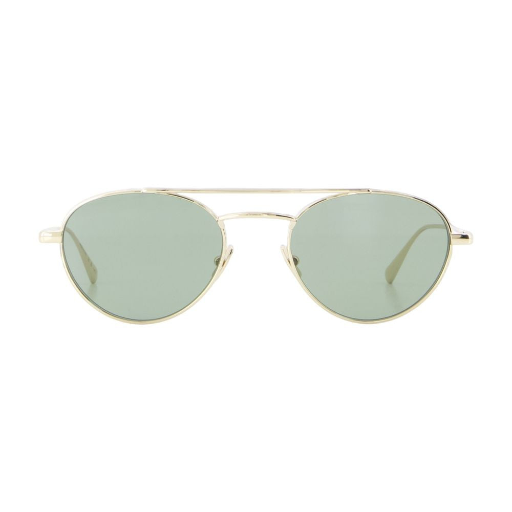 Saint Laurent Polished Gold Metal Frame Sunglasses