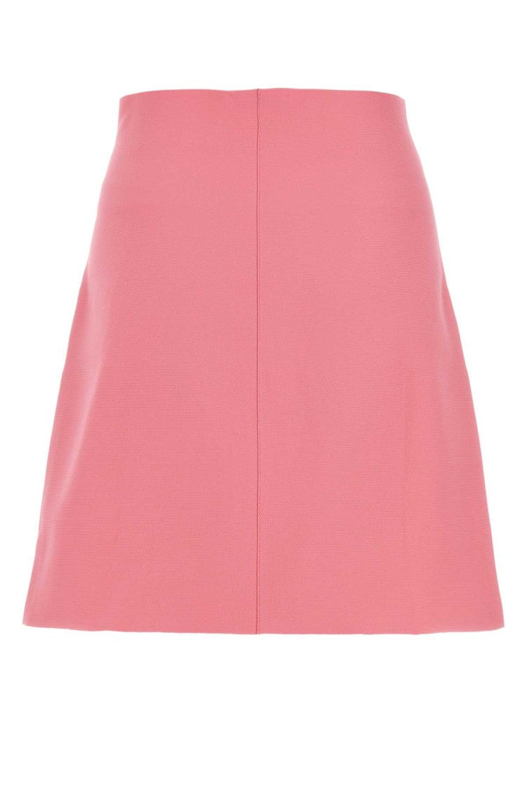 Jil Sander Pink Polyester Mini Skirt