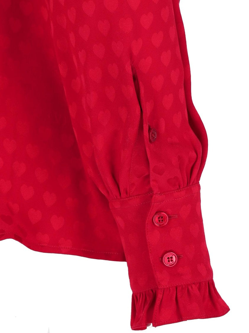 Valentino Silk Shirt – Red