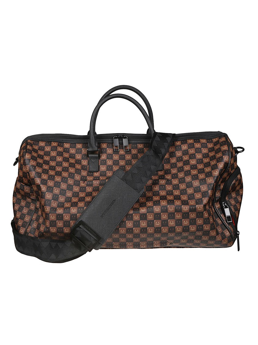 Sprayground Sharks In Paris Wtf Bubble Shark Graphic Pvc Duffle Bag