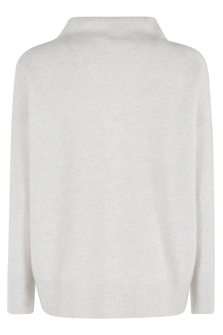 Vince Boiled Funnel Neck Pullover