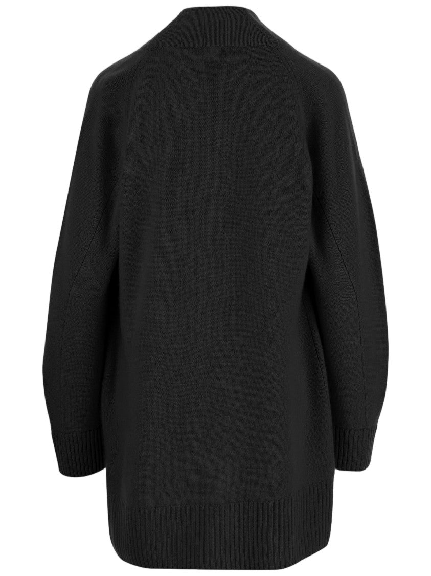 Vince Cashmere V-Neck Cardigan With Patch Pockets And Ribbed Edges