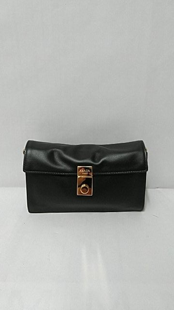 Prada Foldover-Top Leather Bag With Detachable Charms