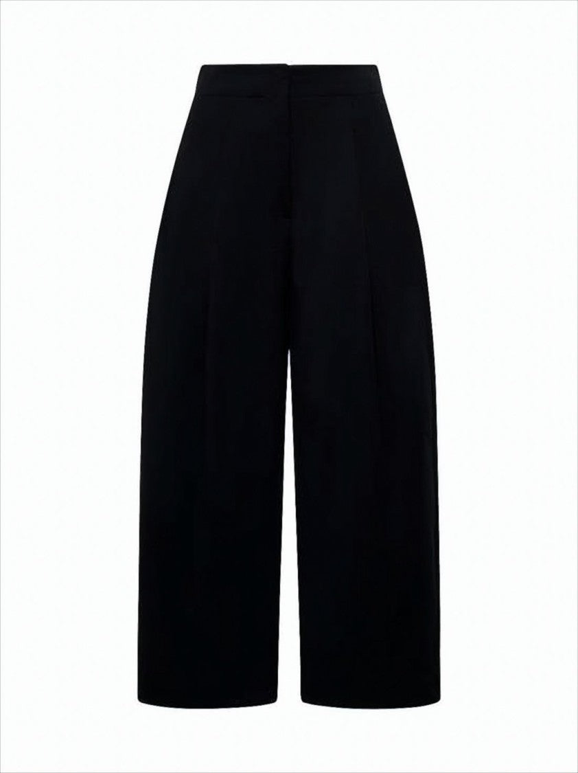 Studio Nicholson Wide-Leg Straight Pants With Design