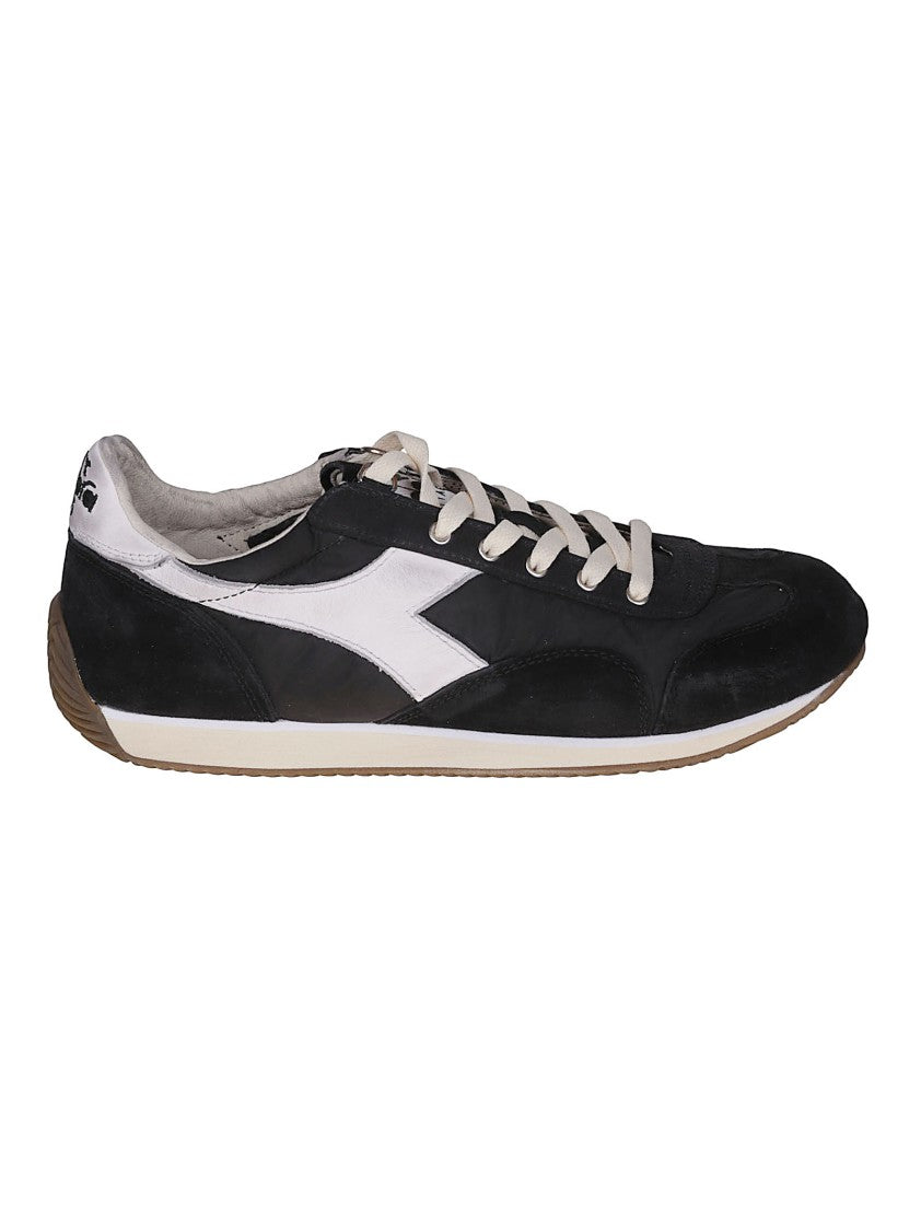 Diadora Black Equipe Vela Polyester Sneakers