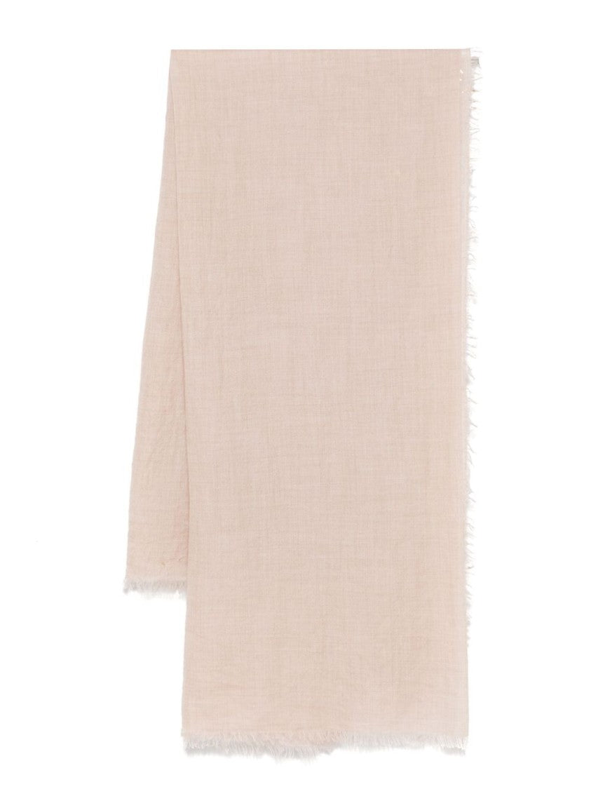 Faliero Sarti Cashmere Scarf With Delicate Fringe