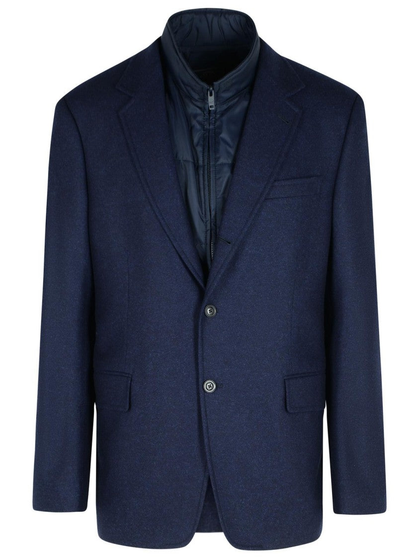 Fay Db' Navy Polyamide Jacket