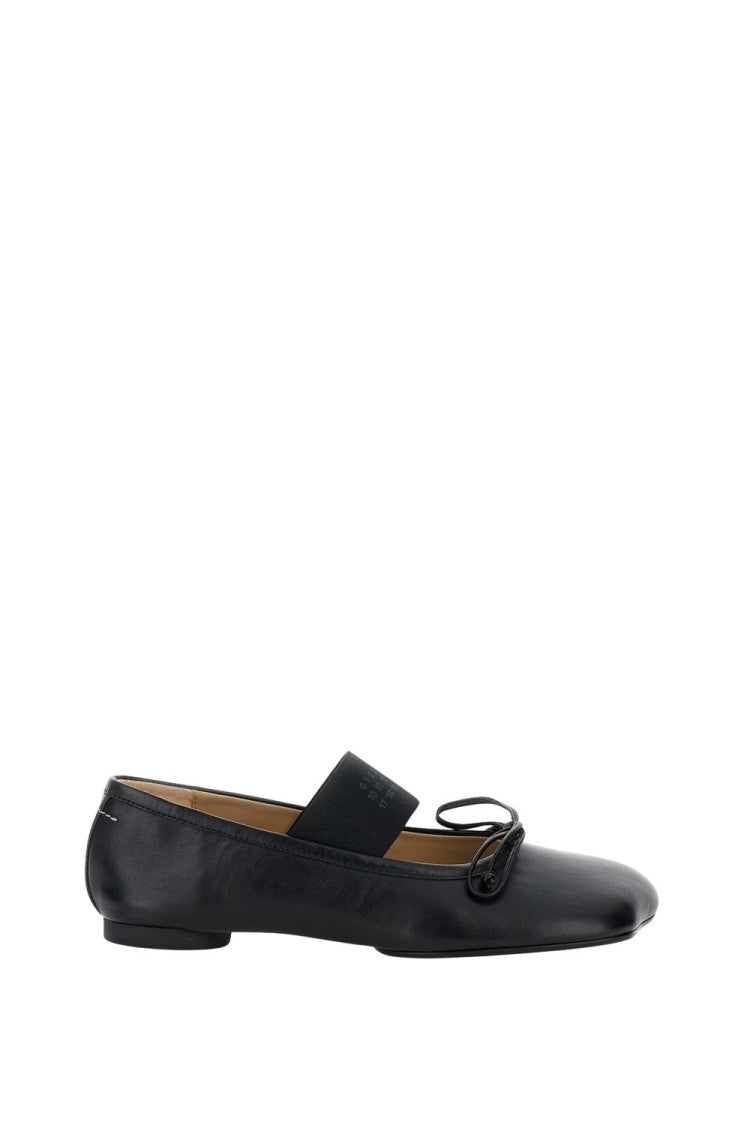 Mm6 By Maison Margiela Ballet Shoe With Asymmetrical Toe