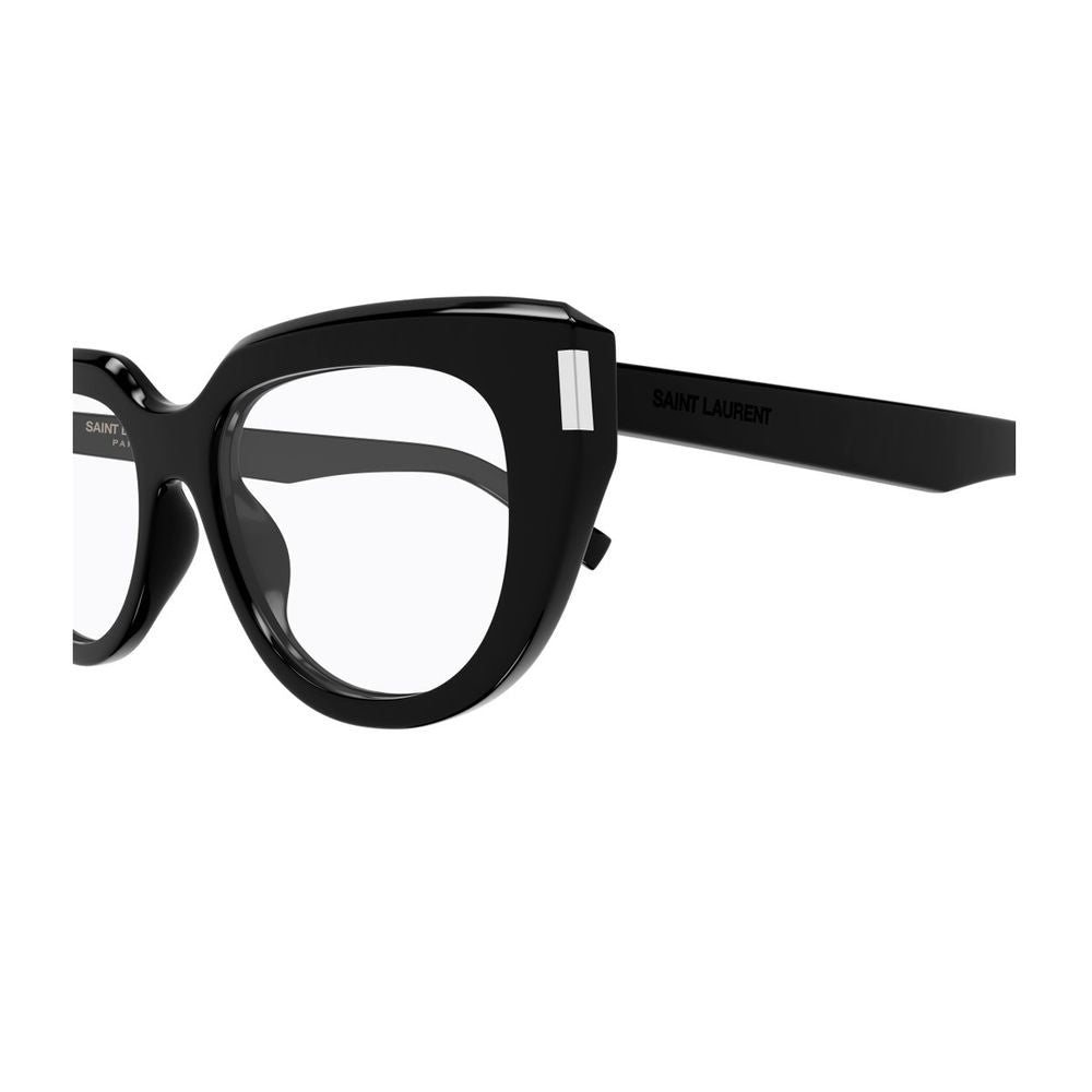 Saint Laurent Sl 828 Linea Corner Angle Architectural Cat-Eye Optical Frame