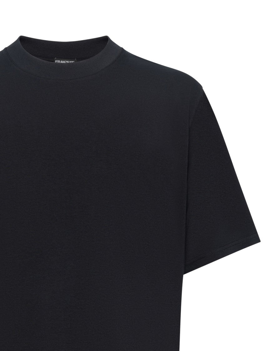 Franzese Collection Oversized Crewneck T-Shirt In Egyptian Cotton