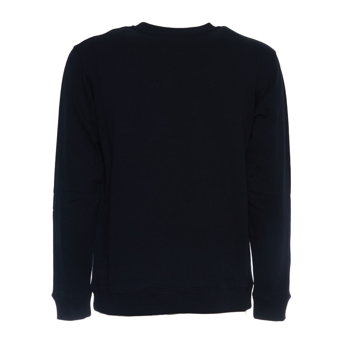 Dondup Regular Crew Neck Sweatshirt With Ribbed Details