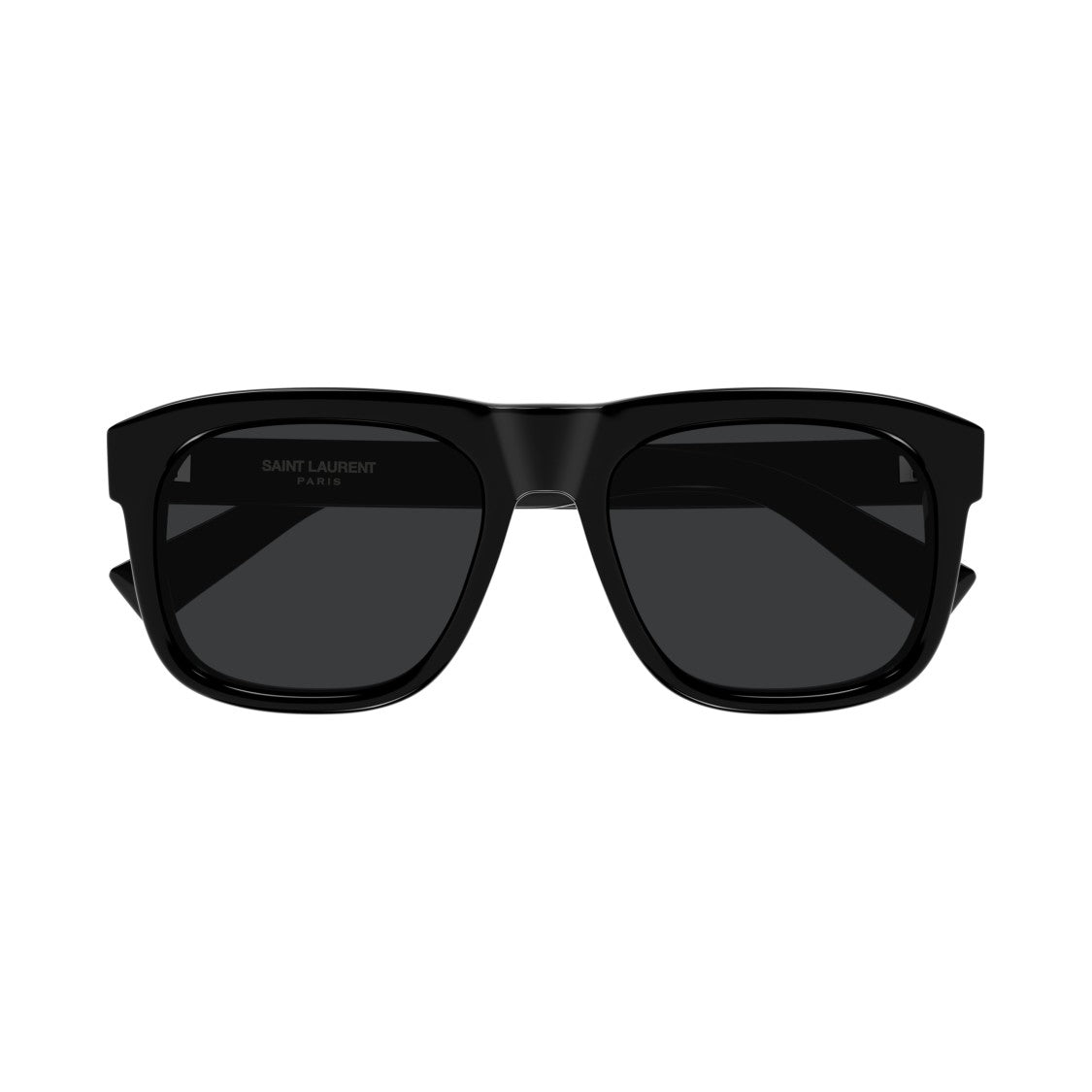Saint Laurent Sl 558 Bold Rectangular Black Sunglasses