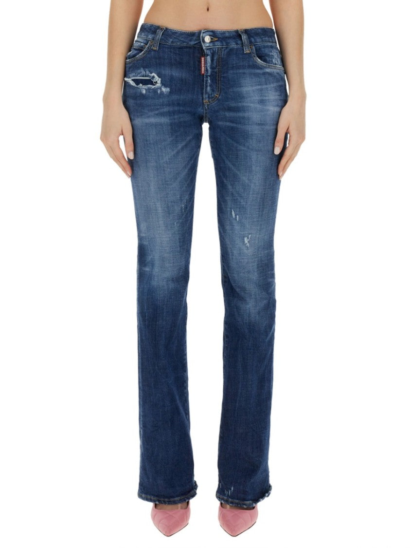 Dsquared2 Blue Flare Jeans