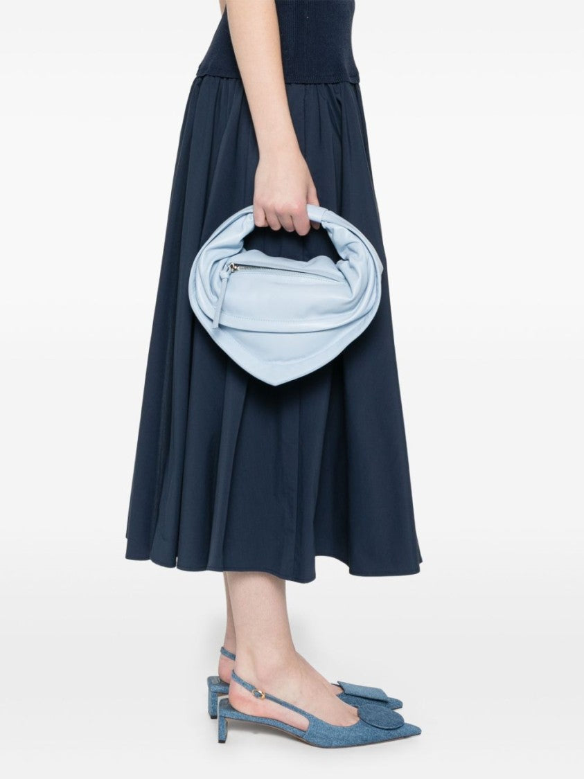Federico Cina Celeste Handbag With Unique Shape