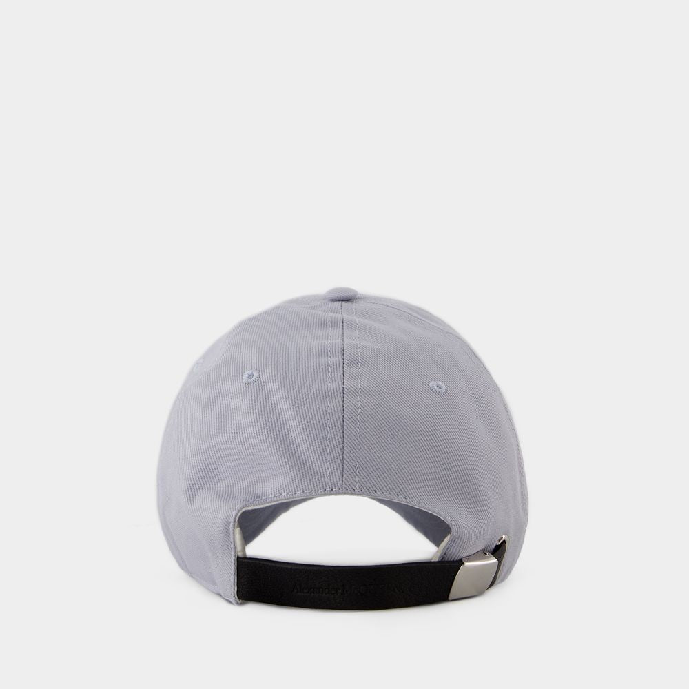 Alexander Mcqueen Logo Cap - Cotton - Light Grey