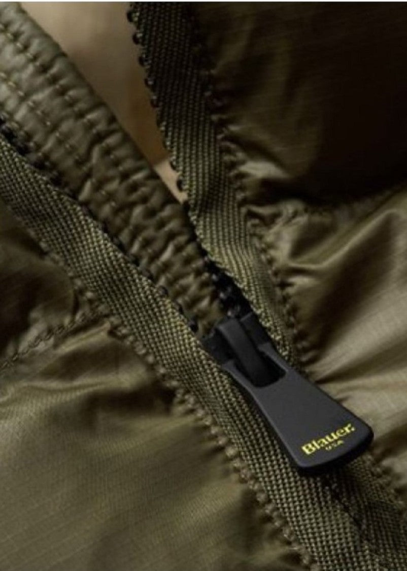 Blauer Olive Green Padded Jacket