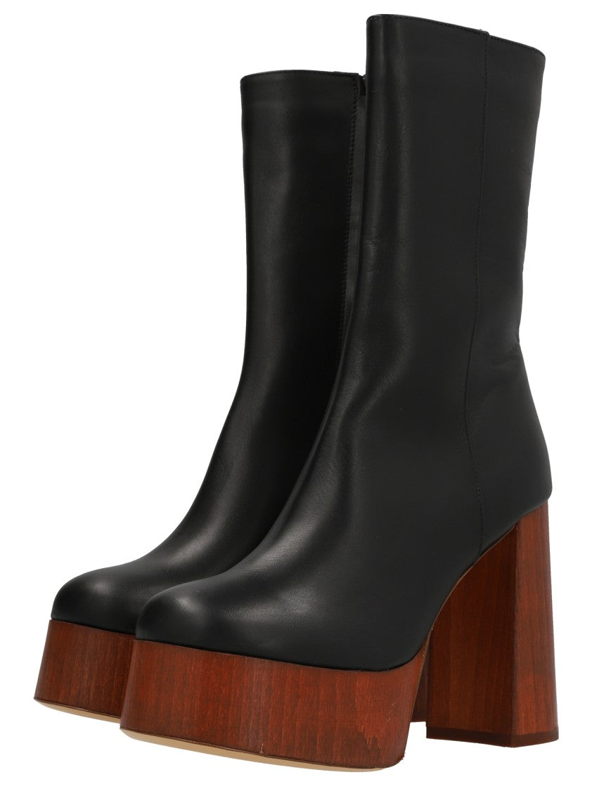 Gia Borghini Rosie 27' Whiteley Ankle Boots