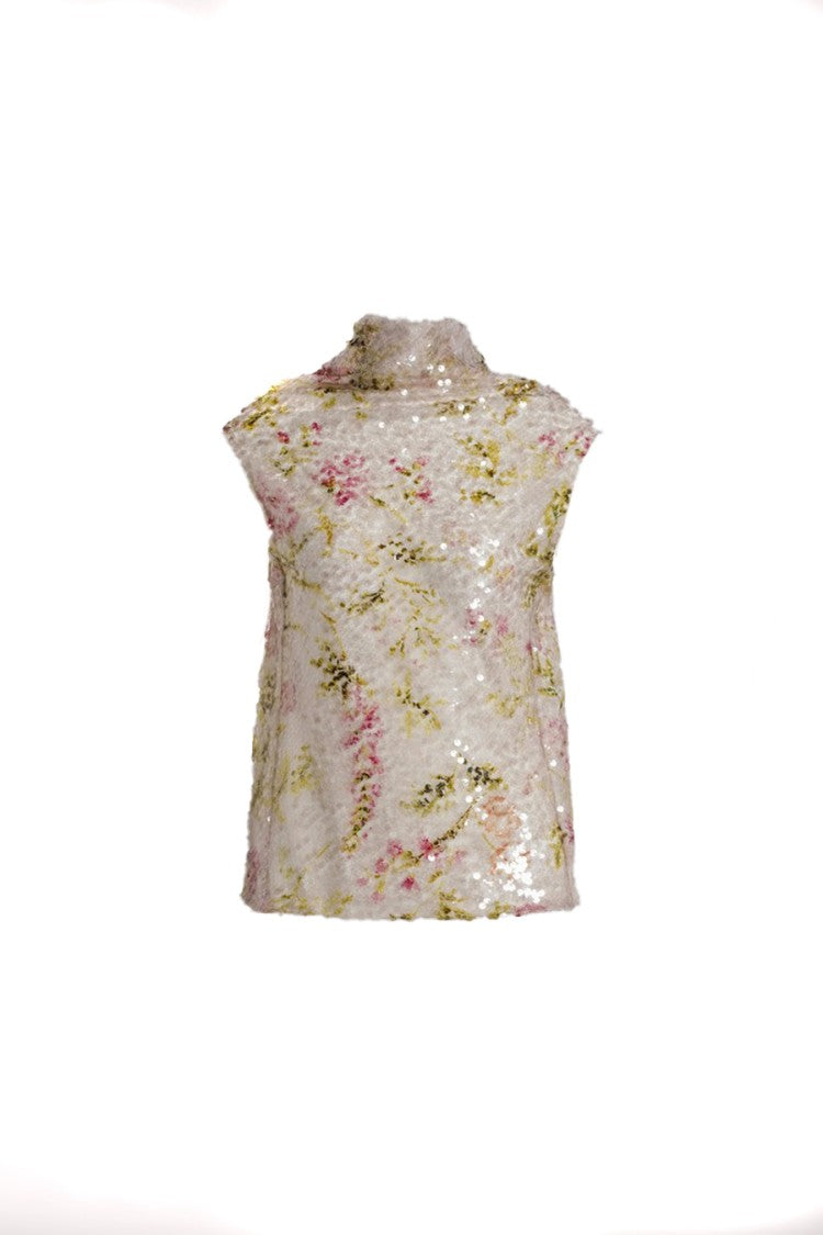 Alberta Ferretti Multicolor Silk Blouse
