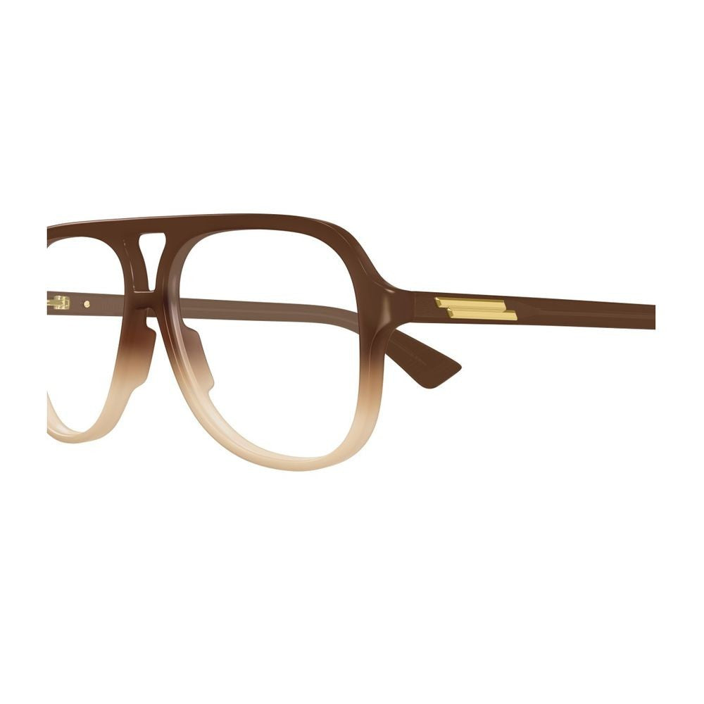 Bottega Veneta Bv1417o Linea Ribbon Pilot Eyeglasses