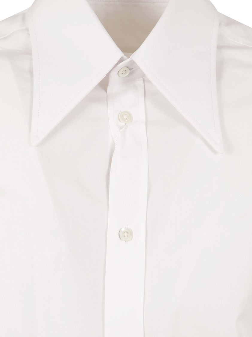 Maison Margiela Structured Collar White Shirt
