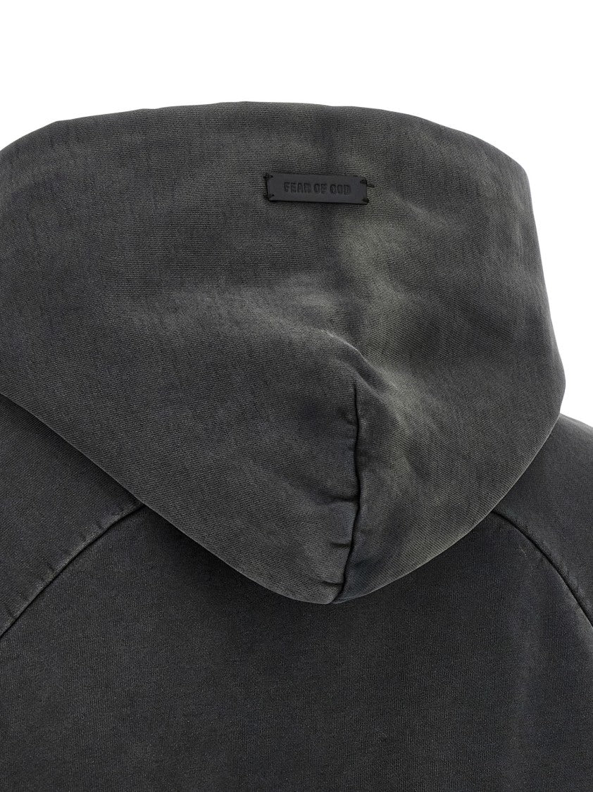 Fear Of God 'Baseball Club' Half-Zip Vintage Hoodie