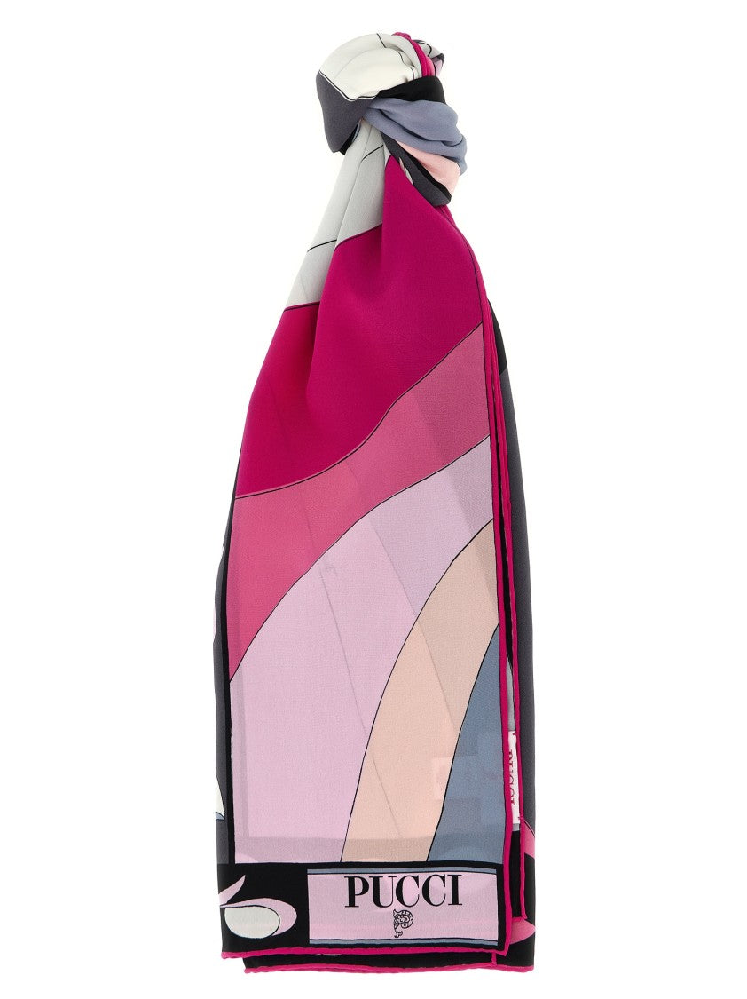 Emilio Pucci 'Marmo' Print Scarf
