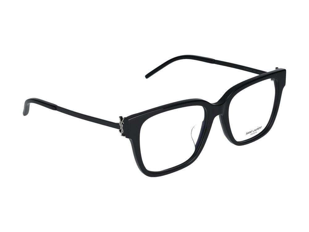 Saint Laurent Eyeglasses Sl M48o_A/F 002 Black Black Transparent 54/17/145