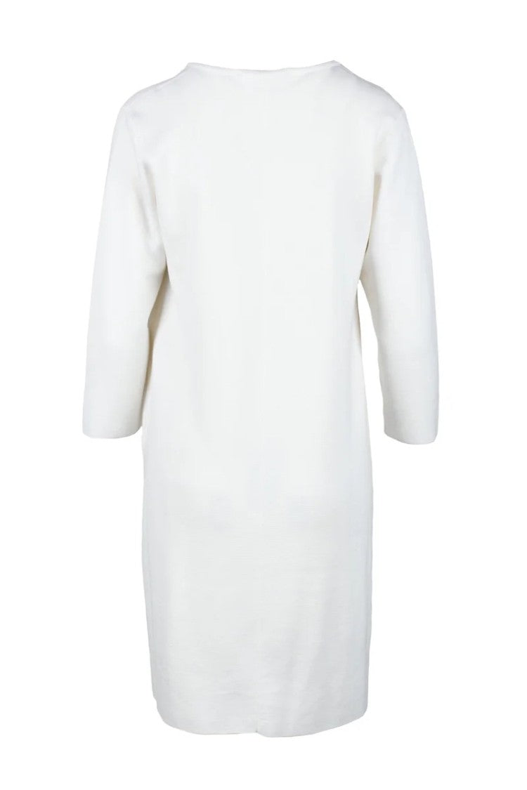 Fabiana Filippi Virgin Wool Dress - White
