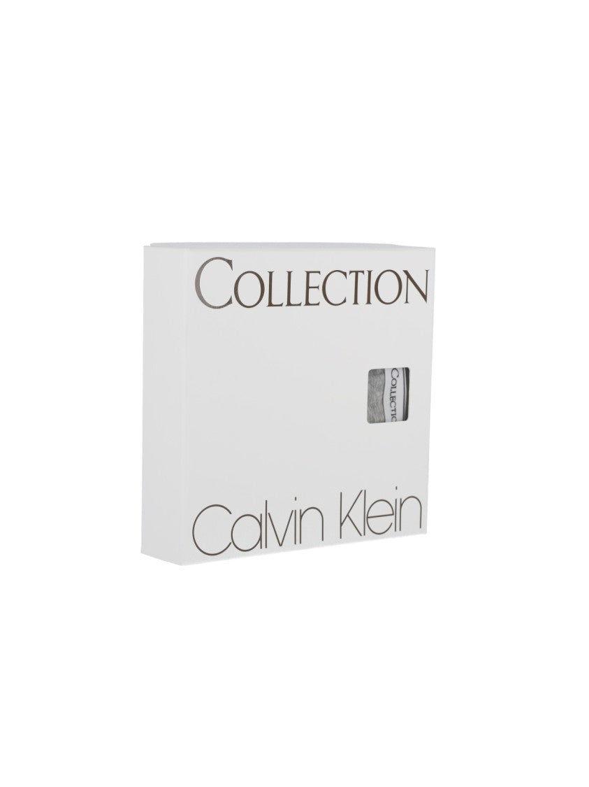 Calvin Klein Grey Slim Tapered Elastic Waistband Trousers