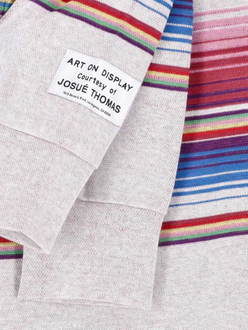 Gallery Dept. Multicolored Striped Knitwear With Crew Neckline