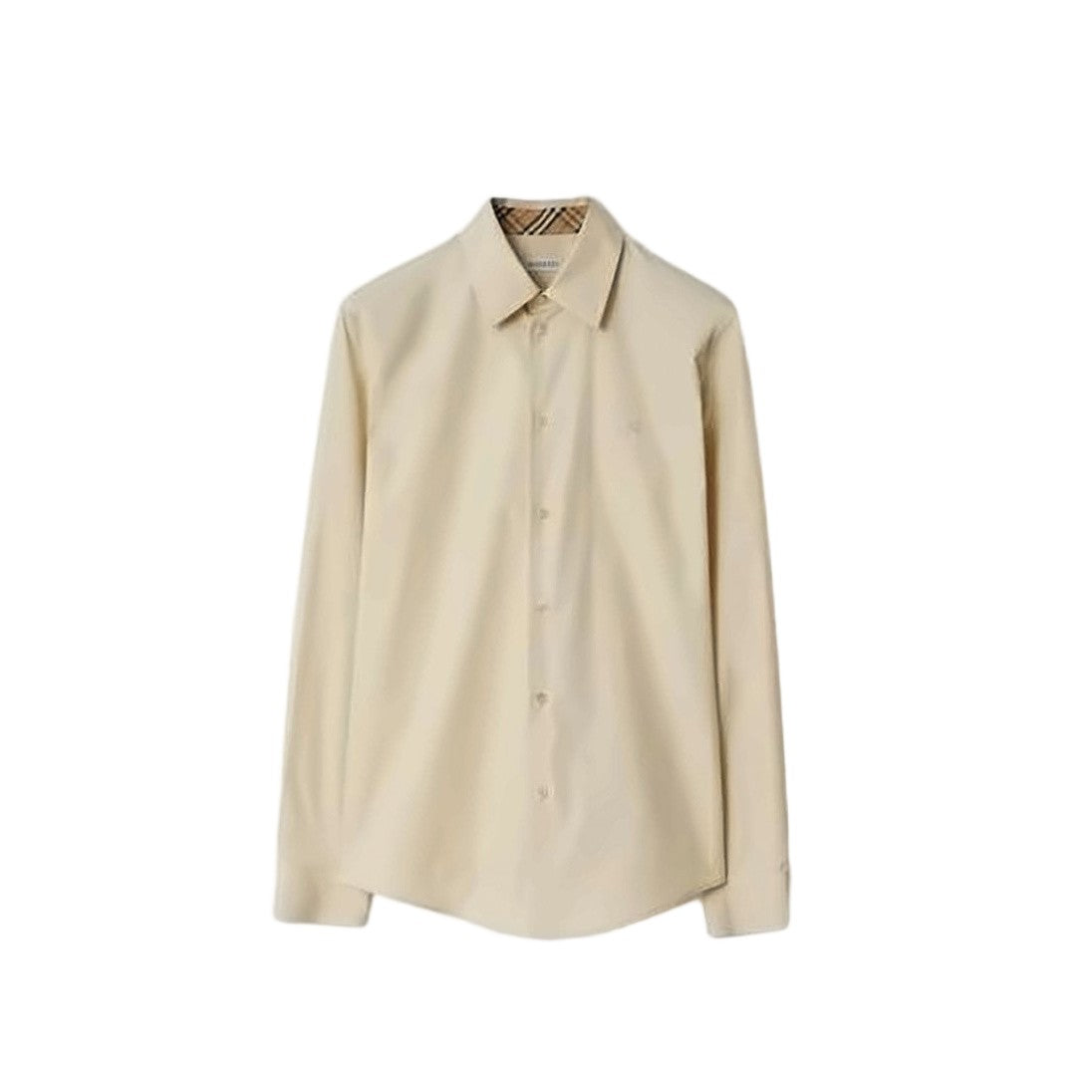 Burberry Classic Long-Sleeve Button-Up Shirt With Design