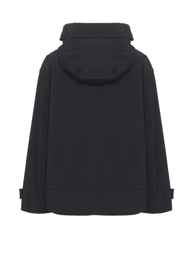 Woolrich Dark Blue Summer Short Parka
